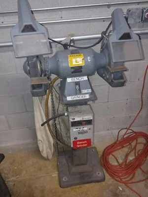 Baldor 1021WD 10" Deluxe Bench Grinder with GA16 Pedestal  - Image 1 of 2