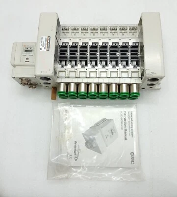 Dispositif SI Net SMC EX250 SDN1X122 + Manifold I-VV5QC41-08C16FSDQN-RSX508028 - Photo 1/4