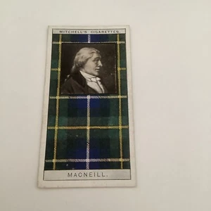 Stephen Mitchell Card Series 1 Clan Tartans Card -Macneill L - Picture 1 of 2
