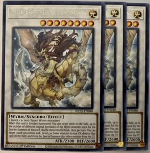 Baxia, Helligkeit des Yang Zing KICO-DE040 x3 Yu-Gi-Oh! TCG Rare Playset - Bild 1 von 1