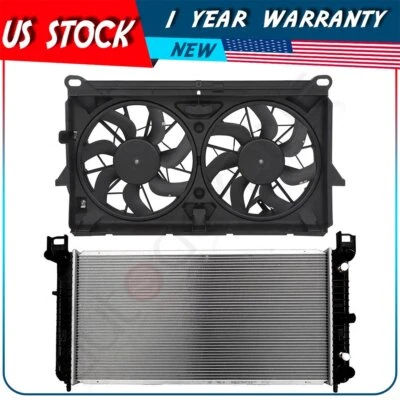 Cooling Fan and Radiator Assembly For 2007 2008-2014 Chevrolet Suburban 1500 - Image 1 of 4