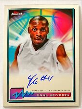 2021 Topps Finest Earl Boykins On-Card Auto Chrome Autograph Eastern Michigan