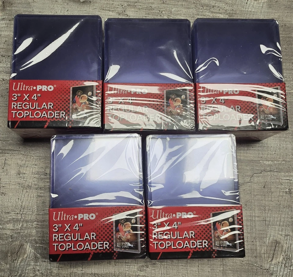 Ultra Pro 35pt Regular Top Loader 25 Stück Pro Packung ( 5 Packungen  Insgesamt) - Bild 1 von 1