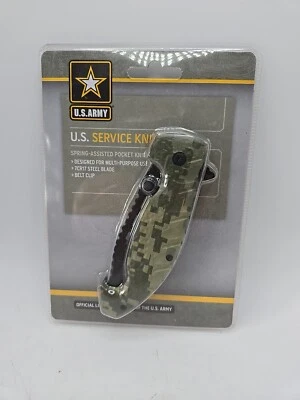 Faca de serviço tática oficialmente licenciada do Exército dos EUA UA06CM (Bin14) - Imagem 1 de 2