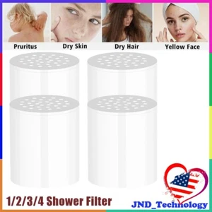 22-Stage Shower Head Filter Cartridges for Hard Water Remove Chlorine & Flouride - Picture 1 of 14