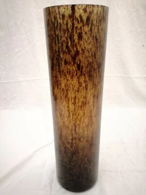 Vaso vetro lungo piante tartaruga made in Italy - Immagine 1 di 3