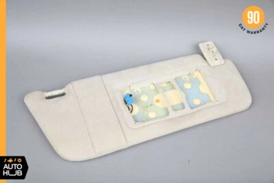 03-09 Mercedes W209 CLK550 AMG Parasol delantero derecho Parasol Designo Gamuza OEM Foto 1 de 4