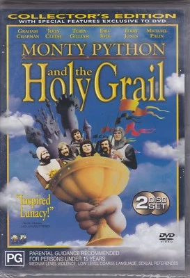Monty Python And The Holy Grail - DVD (Brand New Sealed) 2xDVD Region 4 PAL - Image 1 of 2