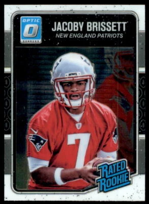 2016 Donruss Optic Jacoby Brissett New England Patriots #170 - Image 1 of 2