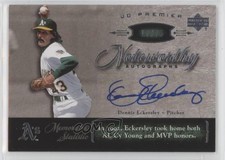 2007 Upper Deck Premier Noteworthy Auto /75 Dennis Eckersley #NW-DE Auto HOF
