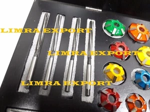 CARBIDE TIPPED VALVE SEAT CUTTER SET FOR HONDA CRF 450 R BEST - Picture 1 of 4