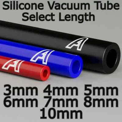 Silicone Vacuum Vac Hose Pipe Tube 3mm 4mm 5mm 6mm 7mm 8mm 9mm 10mm - Image 1 of 4