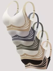 5pcs Women’s High Impact Sports Bra-Shock Absorbing. Anti-Sagging With Lining - Picture 1 of 5