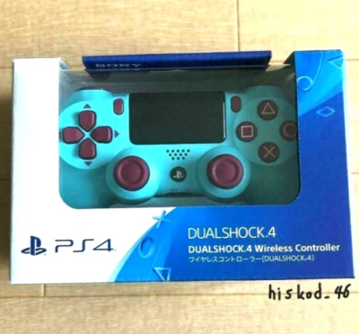 PS4 Dualshock Wireless Game Controller Berry Blue Sony Play Station4 Geo Limited - Image 1 of 4