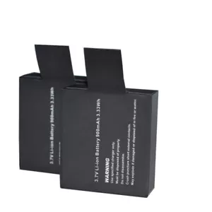 2x Li-ion 3.7v Rechargeable Battery for Qumox BAT-412 & QUMOX SJ4000 SJ4000 WiFi - Picture 1 of 8