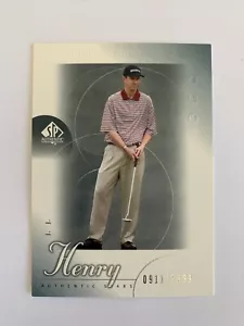 2001 SP Authentic #56 J.J. Henry AS RC 0911/2999 - Bild 1 von 2