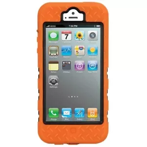 Gecko Tradie Ultra Tough Case Apple iPhone 5 Orange 5S SE Cover Splash Proof - Picture 1 of 5