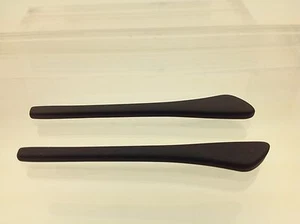 Ray Ban RB 3515 Authentic Temple Tips. Black Pointed. NEW! Ear Socks Rayban - Picture 1 of 4
