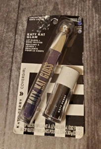 Covergirl Katy Perry Katy Kat Glam Lip Gloss/Body Glitter Indigo Kat/Black NIP - Picture 1 of 2
