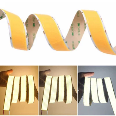 1m 30mm Wide 30MM Wide COB LED Strip Lights 24V 1600LEDs 5 Rows LED Tape Light - Image 1 of 4