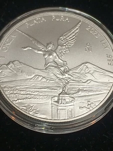 Münze Mexikanische Libertad 2023 1 oz .999 Feinsilber - Bild 1 von 2