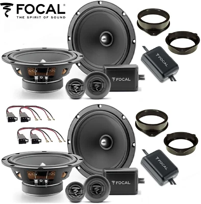 FOCAL ASE 165 KIT 8 CASSE AUDI A3 03  5 PORTE / A4 01 08 SUPP/CON ALTOPARLANTI - Immagine 1 di 4