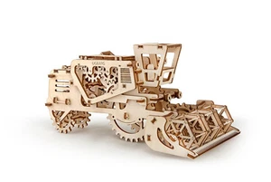 3D Puzzle Holzpuzzle UGEARS MÄHDRESCHER Baukasten Geschenkidee - Bild 1 von 1