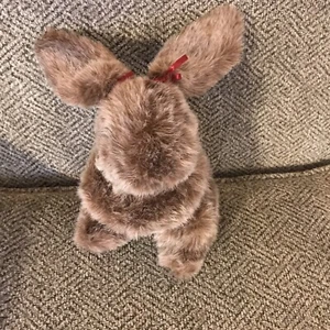 Bunny Rabbit Brown 8" H Easter plush animal toy  - Picture 1 of 5