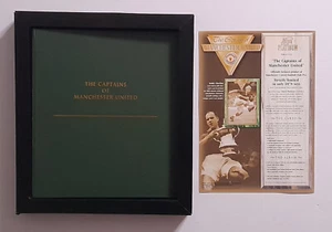 The Captains of Manchester United F.C. Futera Platinum Limited Edition 902/1878 - Picture 1 of 13