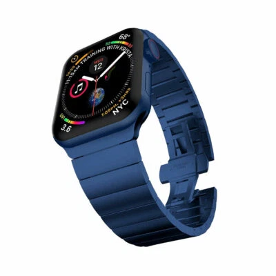 Correa de eslabones de acero inoxidable para Apple Watch Series 10 9 8 7 6543 iWatch SE 2 Foto 1 de 4