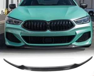 Dry Carbon Fiber Front Bumper Add-on Splitter Lip For BMW G14 G15 G16 2020-2024 - Bild 1 von 8