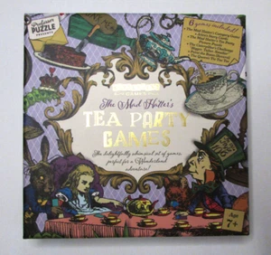 The Mad Hatter's Tea Party Games, 6 Games in 1 box! Perfect Condition! - Picture 1 of 17