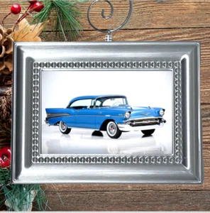 1957 Chevy Bel Air Chevrolet Classic Car Christmas Tree Ornament - Picture 1 of 3