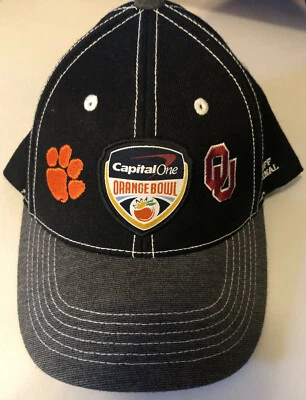 NEW 2015 Playoff Semifinal OU CLEMSON Capital One Orange Bowl Cap Hat RARE HTF - Image 1 of 4