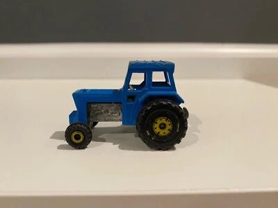 Vintage Matchbox Superfast No. 46 Ford Tractor Lesney Blue  - Image 1 of 4