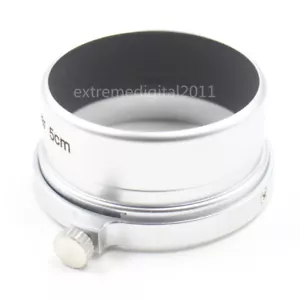 Metal Circular Lens Hood for Leica Leitz Elmar 5cm 1:3.5 50mm f/3.5 M39 Lens - Picture 1 of 10