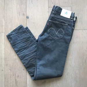 Levis Blue Star Jeans Slim Mens W32 L32 Dark Blue Zip Fly Carefully Nurtured - Picture 1 of 18