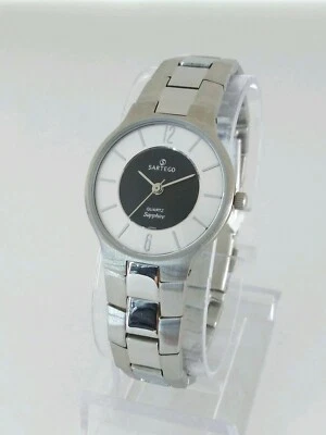 Sartego Seville Quartz Sapphire 50 meter stainless steel women's watch SVQ561 - Image 1 of 4