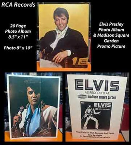 Álbum de fotos de Elvis Presley 1970 por RCA Records y Madison Square Garden foto promocional - Imagen 1 de 6