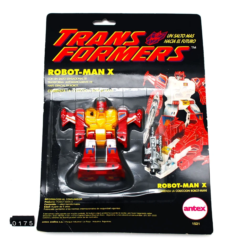 Transformers G1 LOT Jumpstarters x3 Robocar VINTAGE ANTEX ARGENTINA