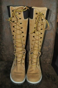 Timberland Stiefel Damen  Gr 37 1/2   Farbe gelb/dunkel braun - Bild 1 von 8