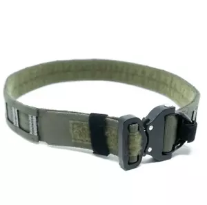 Sistema di cintura GBRS Assaulter V3 fibbia Cobra 1,5" ranger tessuto verde taglia grande - Foto 1 di 3
