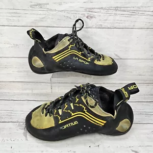 La Sportiva Herren Katana Lace Kletterschuhe Größe EU 40,5 US 8 gelb schwarz gebraucht - Bild 1 von 8