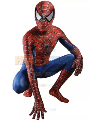 Disfraz de Spider Raimi Disfraz de Halloween para Adultos Mono Spandex Zentai Body Foto 1 de 4