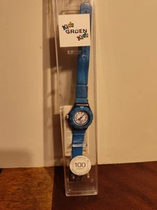 Vintage Gruen Kinderuhr Neu Im Etui - Bild 1 von 4