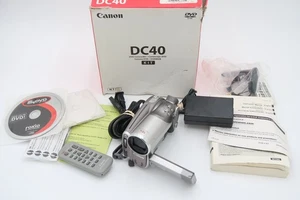 READ Canon DC40 4.0 MP DVD Video Camera 10x Zoom Widescreen Japan Camcorder - Picture 1 of 12