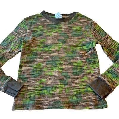 Cherokee Girl’s Long Sleeve Camouflage Thermal Shirt Kid’s Youth Size Small 6/7 - Image 1 of 4