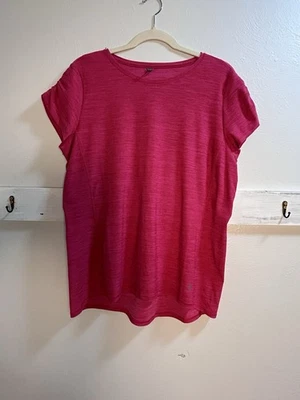 Camisa para mujer Royal Robbins XL ajuste rosa manga corta manga corta Foto 1 de 4
