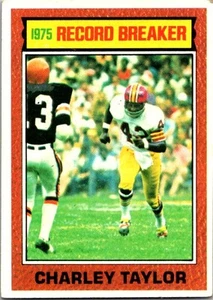 1976 Topps #8 Charley Taylor - Picture 1 of 2