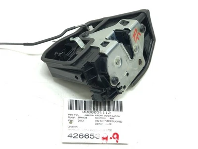 BMW X5 X6 2007-2014 pasajero derecho cerradura puerta delantera pestillo actuador OEM Foto 1 de 4